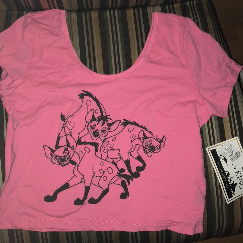 Lion king crop top
